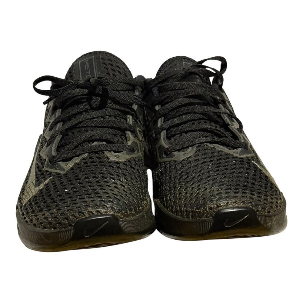 Nike Metcon 6 Black Gold Training Sneakers Men's Size 7 CK9388-001 Crossfit - Picture 2 of 9
